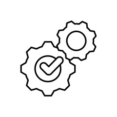 Managing  Vector icon