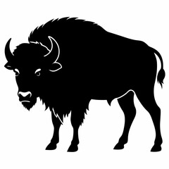 Buffalo Silhouette Vector File