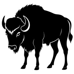 Buffalo Silhouette Vector File