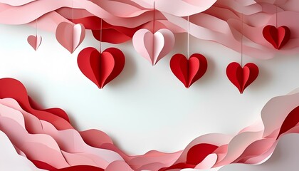 Creative heart poster design with artistic background layout ideal for valentines day templates romantic displays wedding announcements love themed projects and custom graphic content