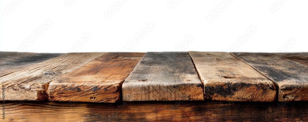 Poster a transparent png image of an empty wooden table top can be utilized as a background for showcasing 