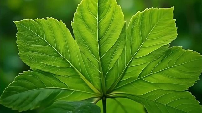 Leaf Veins Developing &ndash; Microscopic Growth Time-Lapse