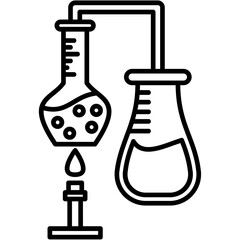 Distillation Process Icon