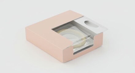 Condom in Box Packaging