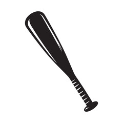 War Club silhouette, iconic in historical combat – Club illustration – Minimalist Club vector – Weapon silhouette

