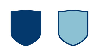 Shield vector vector icon isolated on white background. Protection icon vector. Security vector icon