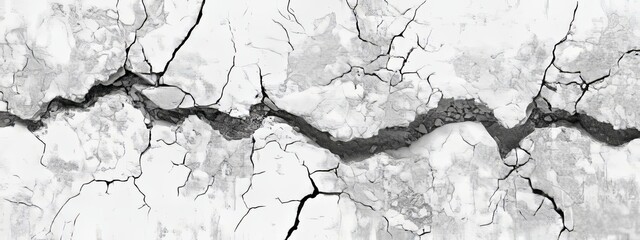 Obraz premium A seamless panorama of White marble tile floor texture and background