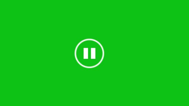 video play on off button icon concept. play button sign. media play icon. play icon hd video. video scroll animation. play start symbol