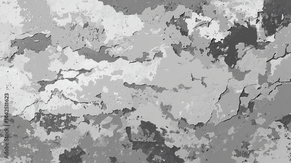 Poster this artful background features a rough stylized texture, with a beautiful white and gray abstract g