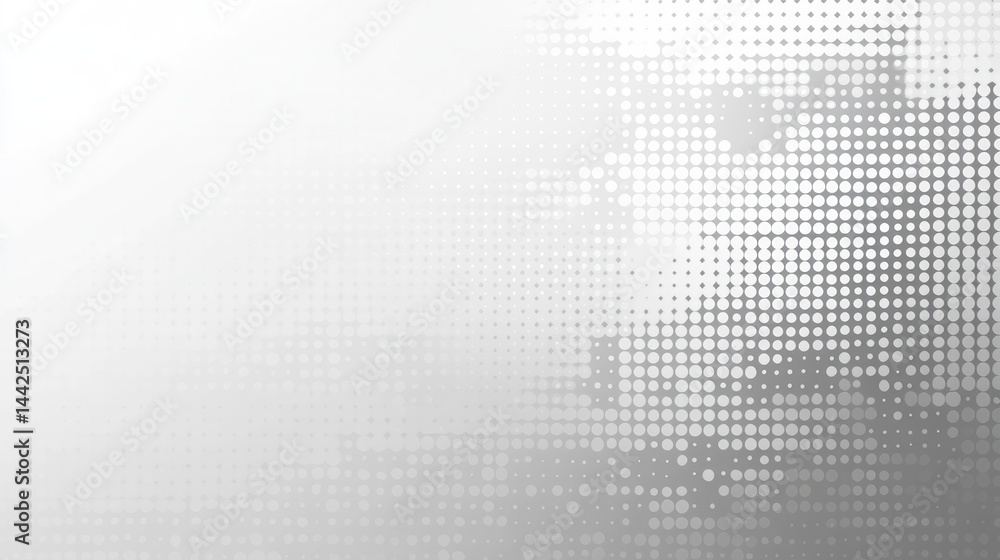 Poster abstract halftone gradient background