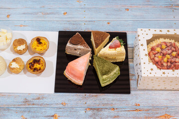 Asian Style Cake Selection