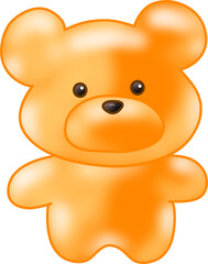 A soft yellow bear