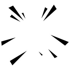 Comic Attention Icon, Icons that express awareness, discovery, attention, and emphasis, Simple Icon Vector Design, best used for presentation, application, web and banner