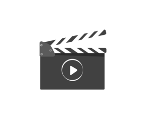 png cinema concept with clapboard icon and realistic illustration of flat picture template for theatre director with acting footage symbol isolated video camera and production black banner set

