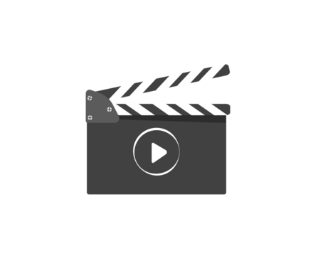 png cinema concept with clapboard icon and realistic illustration of flat picture template for theatre director with acting footage symbol isolated video camera and production black banner set

