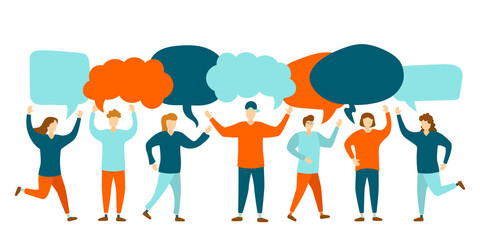 png public crowd watching speaker from back in cartoon style with woman and man sitting at business seminar performance or group training on white background with vector people and chairs

