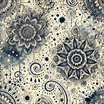 narisui bez splatters and patterns