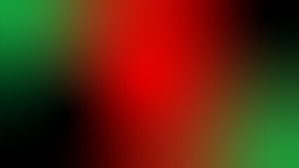 Abstract blend of green and red hues creates an immersive visual experience