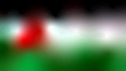 Abstract Vibrant Colors Background Resembling the Jordanian National Flag