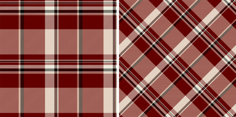 Classic tartan patterns showcase traditional woven fabric designs. Ideal for backgrounds, apparel, or heritagethemed projects, adding a warm, cozy texture.