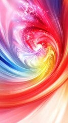 A vibrant swirl of colors creating an abstract, dynamic visual effect.