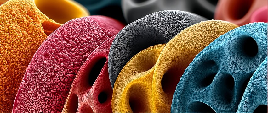 Topological Bubble Fields: Metamaterial Microstructures in Gradient Space.Generative AI