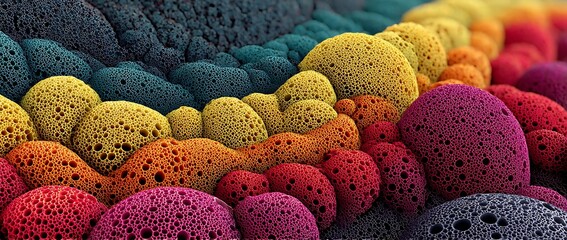 Topological Bubble Fields: Metamaterial Microstructures in Gradient Space.Generative AI