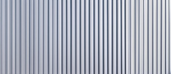 Corrugated aluminum sheet metal facade texture