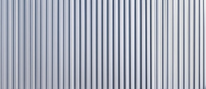Corrugated aluminum sheet metal facade texture