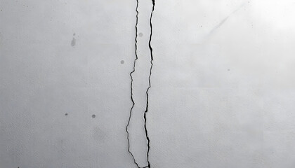 Fototapeta premium grunge wall texture with crack, minimalism. with white shades
