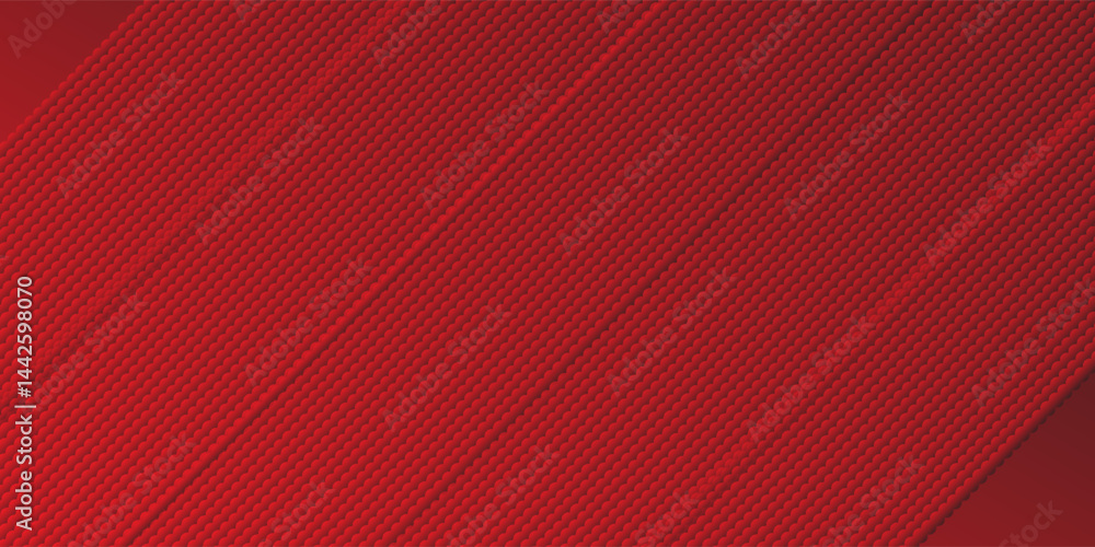 Poster red gradient with halftone abstract background for backdrop or presentation