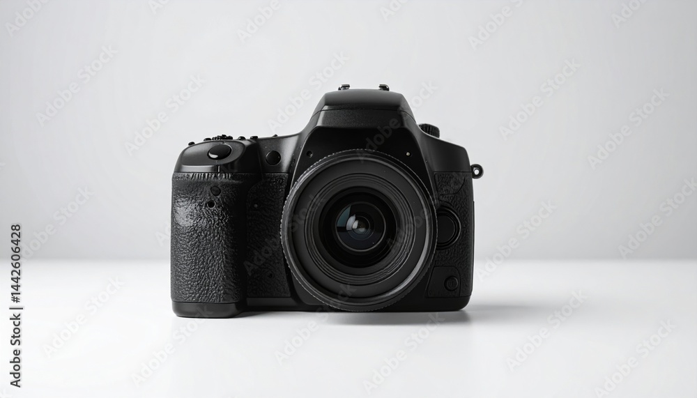 Poster exploring the art of photography camera showcase studio space product image minimalist environment f