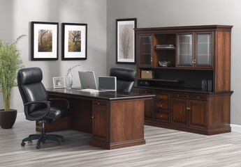 Modern executive office set