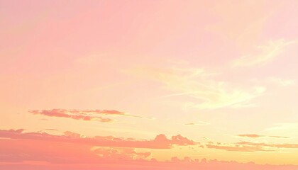 Sunset over ocean coastal landscape serene sky tranquil environment aerial view nature's beauty