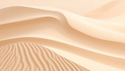 Desert wind patterns sand dunes aerial view natural landscape calming environment abstract concept for visual inspiration