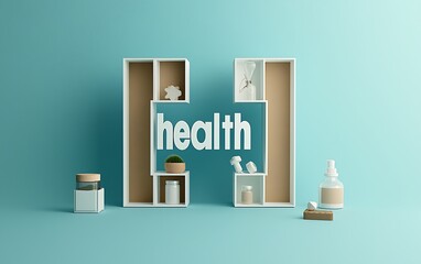 Minimalist health display