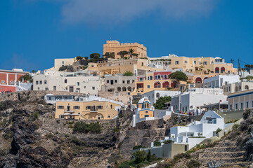 Obraz premium Fira Santorini Cyclades Greece