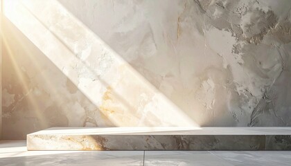 Illuminated minimalist interior design showcase modern space visual artwork contemporary environment top-down perspective aesthetic architecture