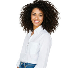 Portrait of a young woman
