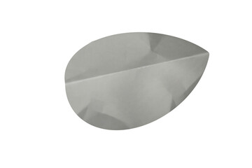 Blank Crumbled Paper Sticker Texture