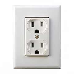 Outlet isolated on transparent background 