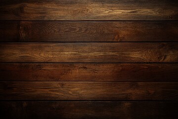 Rich, dark wooden planks create a warm, textured background.