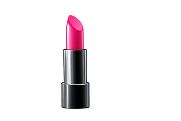 Isolated Single Pink Lipstick