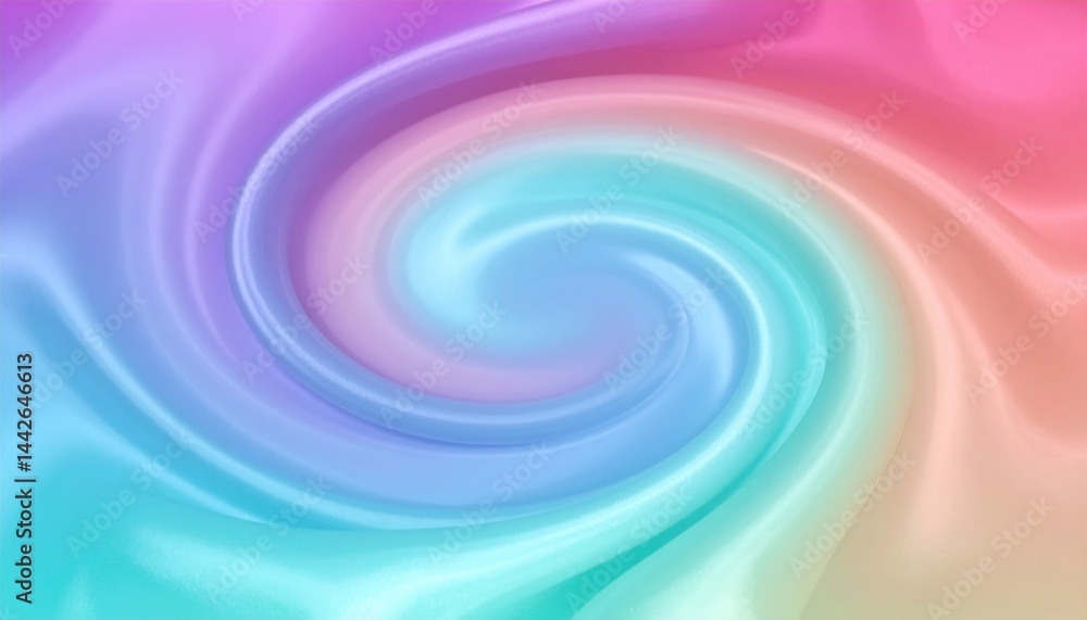 Poster swirling abstract art digital canvas colorful gradient creative space aesthetic viewpoint visual con
