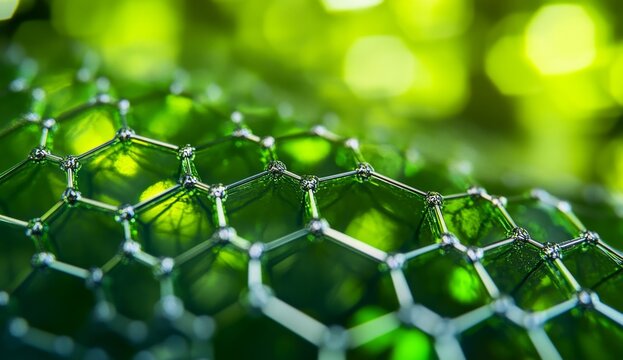 Hexagonal molecular structure