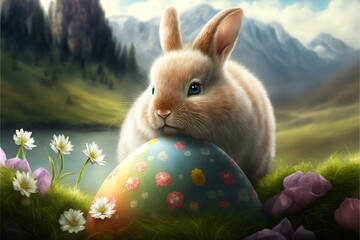 Happy Easter eggs easter bunny Wallpaper and easter wishes Photo