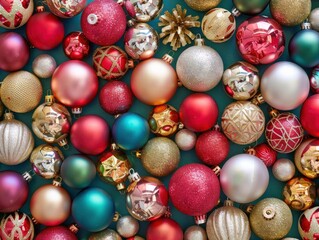 Christmas Ornament Background