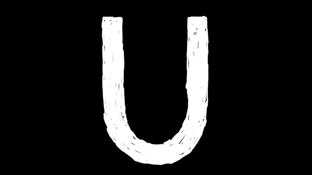Letter U