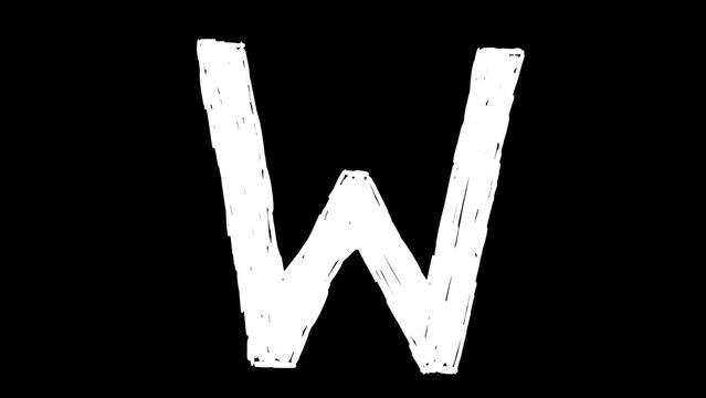 Letter W