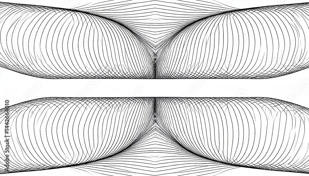 Poster exploring fluid dynamics visualization of flow patterns laboratory scientific illustration abstract 